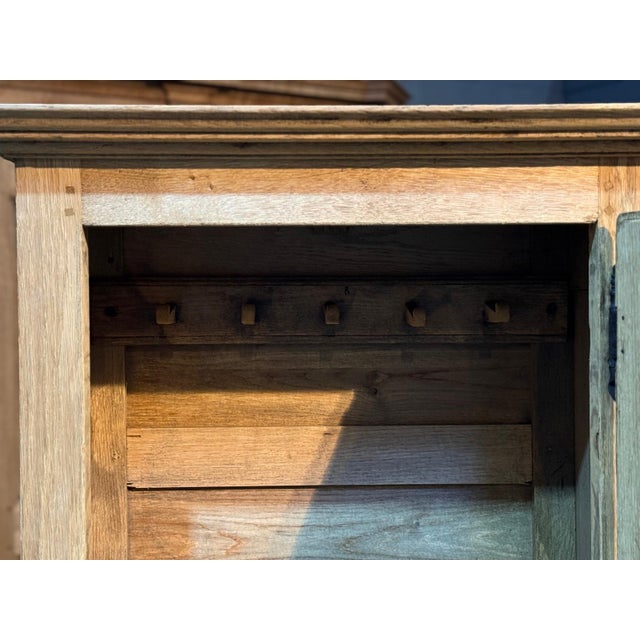 Brown French Single Door Armoire, 1920 For Sale - Image 8 of 13