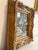 Vintage Signed Rooster and Chickens Oil Painting Farmyard Hen Scene, Gold Frame For Sale - Image 10 of 12