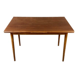 Vintage Danish Teak Dining Table, 1960s For Sale