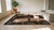 Textile 1890s Brown Floral Medallion Antique Chinese Peking Rug 8'2" X 9'5" Hand Knotted Wool Carpet For Sale - Image 7 of 7