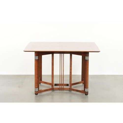 2000 - 2009 Art Deco Square Dining Table from Schuitema For Sale - Image 5 of 8