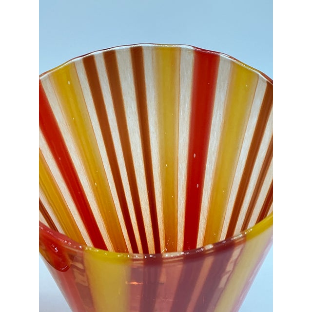 Vintage Kosta Boda Swedish Art Glass Bowl & Vase Set For Sale - Image 10 of 17