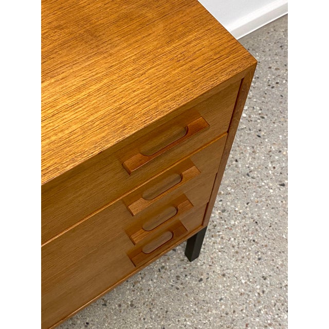Feldballes Møbelfabrik Teak Chest of Drawers by Kai Kristiansen for Feldballes Möbelfabrik, Denmark, 1960s For Sale - Image 4 of 17
