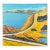 “Along the Coast” Large Oil on Canvas by Joao De Brito - For Sale