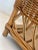 Mid-Century Vintage Woven Wicker and Bent Bamboo Magazine Rack in the Italian/French Riviera Style of the 1950s or 1960s For Sale In San Antonio - Image 6 of 10