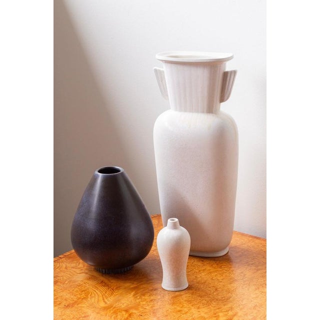 Rörstrand Large Eggshell Vase from Gunnar Nylund, 1950s For Sale - Image 4 of 15