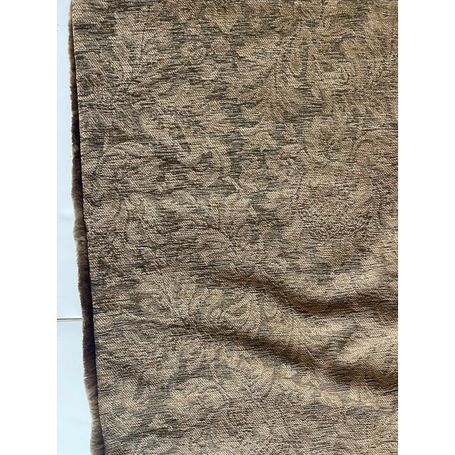 1940s Antique French Braver Fur Throw For Sale - Image 5 of 6