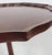 Octagonal Piecrust Tripod Wine Table with Fluted Legs, 1960 For Sale - Image 16 of 17