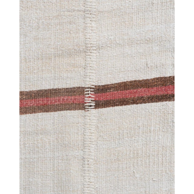 Large Vintage Turkish Kilim Flat Weave Rug Runner 14ft X 26ft For Sale - Image 11 of 14