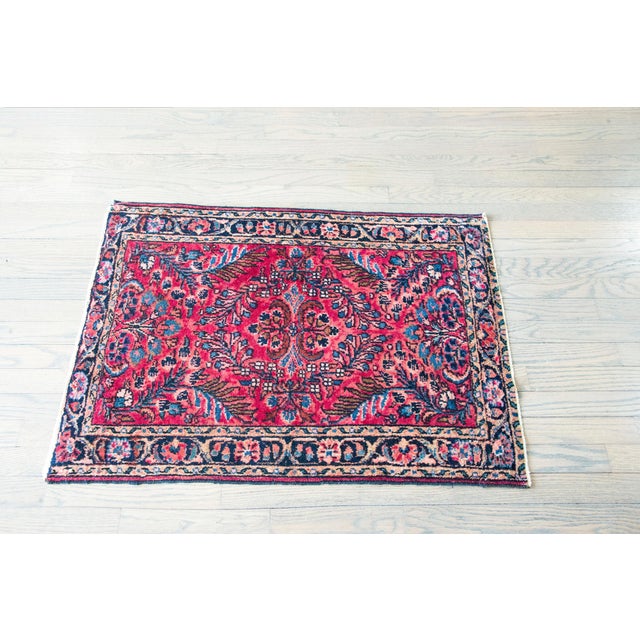 Early 20th Century Persian Lilihan Rug For Sale - Image 15 of 15