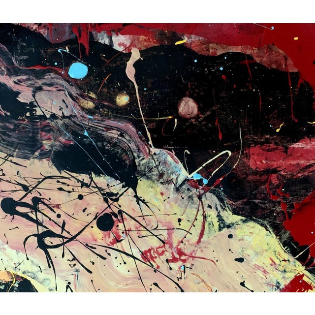 Monika Rossa, Abstraction, 2023, Oil on Canvas For Sale - Image 6 of 7