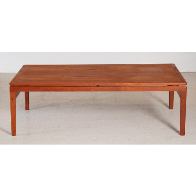Large Mid-Century Danish Teak Coffee Table from Trioh, 1960s For Sale - Image 11 of 11