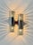 1970s Vintage Double Wall Lights in Chromed Metal, France, 1970, Set of 2 For Sale - Image 5 of 8