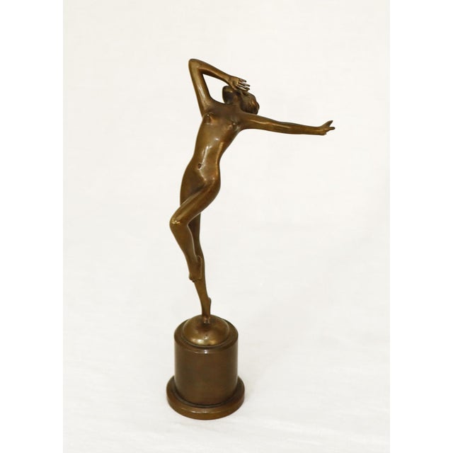 Bronze Female Nude from Josef Lorenzl, 1920s For Sale - Image 9 of 12
