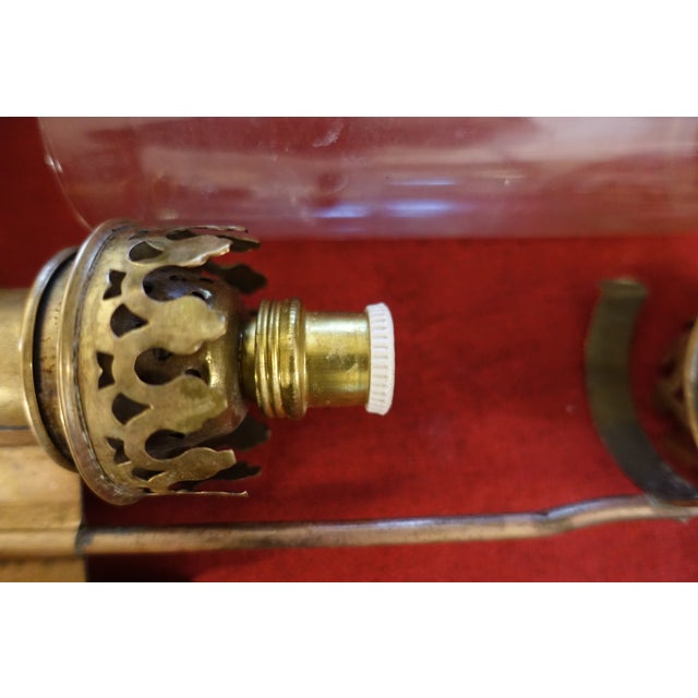 Antique Railway Carriage Train Lanterns, 1890s, Set of 3 For Sale - Image 3 of 6