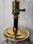 Vintage Chinoiserie Mille-Fleurs Gold Porcelain Table Lamp, Large 32” Statement Floral Lamp For Sale - Image 10 of 16