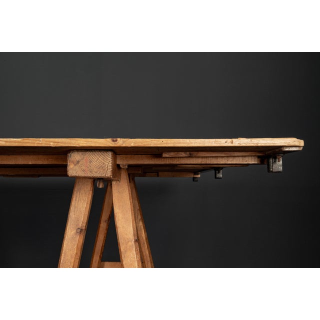 Vintage Modular Pine Table, 1920s For Sale - Image 12 of 18