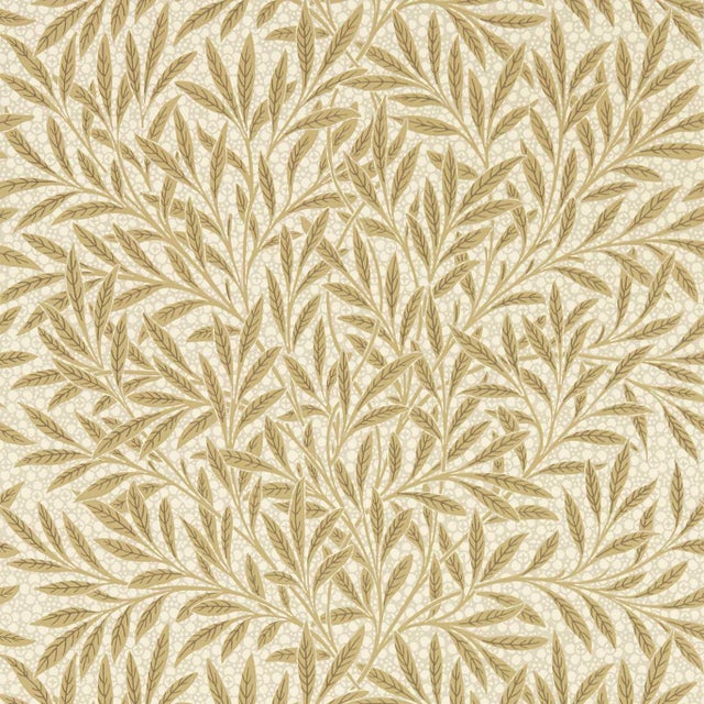 Morris & Co Emerys Willow Wallpaper in Citrus Stone - a Sample For Sale