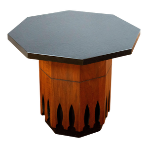 Vintage Harvey Probber Attr. Walnut Side Table