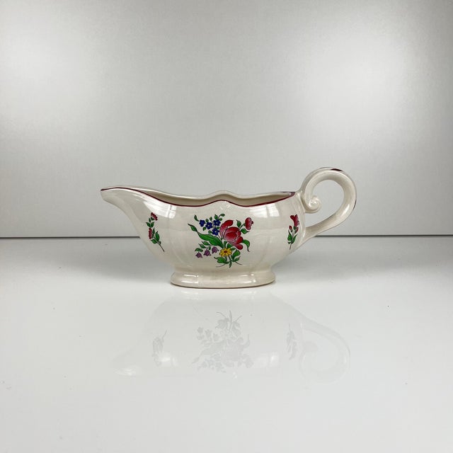Long Réverbère Sauce Boat from KG Lunéville, 1950s For Sale - Image 10 of 10