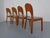 Wood Vintage Morten Dining Chairs in Teak by Niels Koefoed for Hornslet Møbelfabrik, 1970s, Set of 4 For Sale - Image 7 of 16