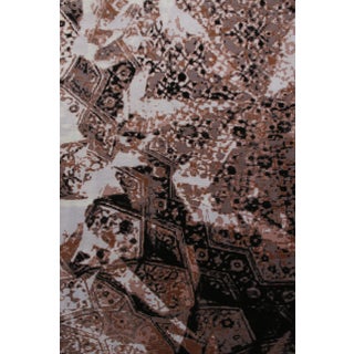 Rug & Kilim’s Modern Rug in Blue and Beige-Brown Abstract Pattern For Sale