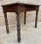 French Oak Side Table with Drawer, 1940s For Sale - Image 3 of 9