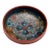 Large Vintage Norwegian Hand-Painted Wooden Rosemaling Bowl For Sale
