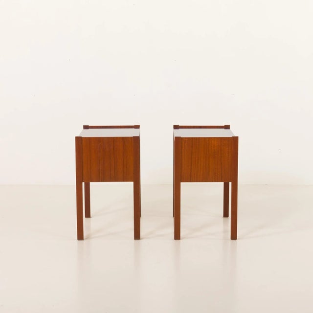 Italian Bedside Tables, 1960s, Set of 2 For Sale - Image 6 of 13