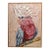 Jodie Wells Galah on Blushing Peach, 2022 Painting Oil on Canvas For Sale
