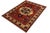 Shabby Chic Tribal Kargahi 1980's Rust/Gold Wool Rug - 7'1'' X 9'10'' For Sale - Image 3 of 10