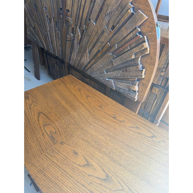Brutalist 1960s Mid Century Lane Pueblo Brutalist Vintage Nightstand For Sale - Image 3 of 6