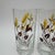 Mid-Century Modern Vintage Autumn Harvest Highball Glass 22k Gold Rim 10 Oz by Taylor Smith Taylor - Set of 4 For Sale - Image 3 of 8