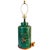1970s Large Frederick Cooper Emerald Green Hand-Painted Green Tole Chinoiserie Table Lamps - A Pair For Sale - Image 9 of 17