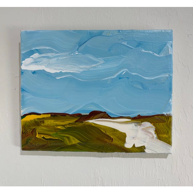 “A Quiet Journey,” Original Acrylic Expressive Landscape by Linda McDonough For Sale - Image 9 of 9