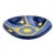 Large 13" Postmodern Geometric Sgraffito Ceramic Centerpiece Bowl by Cindy Walker (2003) For Sale