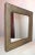 Up for sale is a very nice quality vintage handmade wall mirror made out of repurposed military canvas. it's made of...