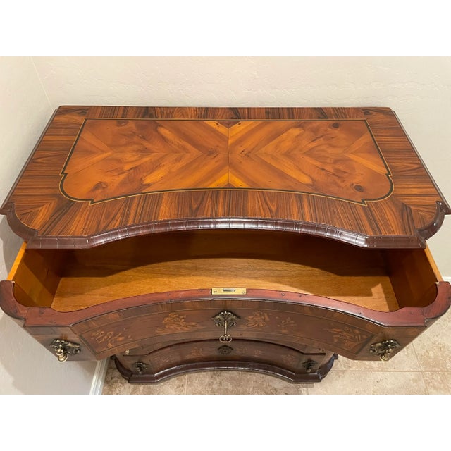 Wood Alfonso Marina Chinoiserie Chest of Drawers For Sale - Image 7 of 11