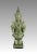Boho Chic Large Celadon Green Crackle Glaze Angel Figure, Kneeling Tappanom (Thailand) For Sale - Image 3 of 12
