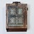 An extraordinary Portuguese door from the early 19th century, fitted onto a custom wall-mounted cabinet for a unique...