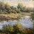Textile 1980s European School Oil on Canvas Signed Framed Landscape Painting Impressionist Style For Sale - Image 7 of 12
