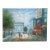 Late 20th Century Caroline Burnett City Painting For Sale