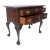 Chippendale Style Carved Mahogany Ball & Claw 4 Drawer Low Boy Dresser CLEAN! For Sale
