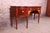 1980s Baker Furniture Stately Homes Sheraton Bow Front Inlaid Mahogany Sideboard For Sale - Image 5 of 13