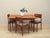 The table was made in the 1970s, Danish production. The frame and tabletop are covered with teak veneer. The legs are made...