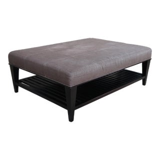 Late 20th Century Vintage Baker Barbara Barry Cocktail Ottoman For Sale