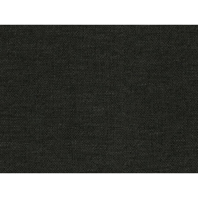 Greta Left-Facing Sectional, Charcoal Linen Swatch For Sale