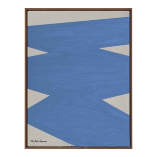 "Limitless" Affirmations Painting Sky Blue" - Geometric Painting by Nicolette Capuano - 2026 Colorway Edition For Sale