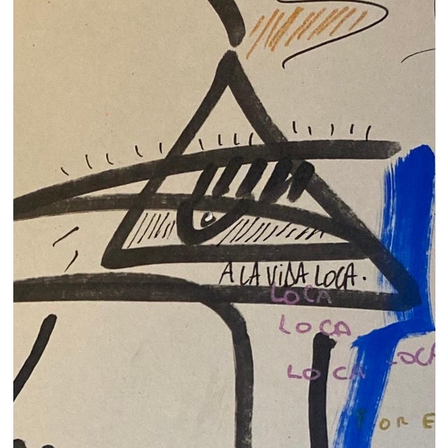 Jazzu Extra Acrylic on strong paper 2025 Dated, titled and signed by the artist 42 x 29.7 cms This piece is attributed to...