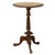 Mid 19th Century Antique Irish Carved Burl Walnut Spiral Twist Pedestal Tripod Wine Table 1860 For Sale - Image 5 of 18